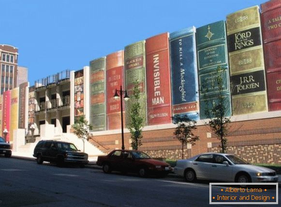 Społeczność Kansas City, półka biblioteki publicznej