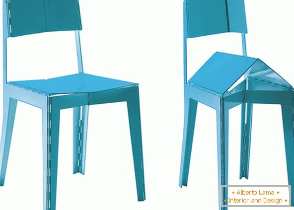Kreatywne krzesła składane Stitch