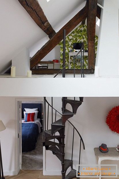 Piękne francuskie motywy w dekoracji schodów