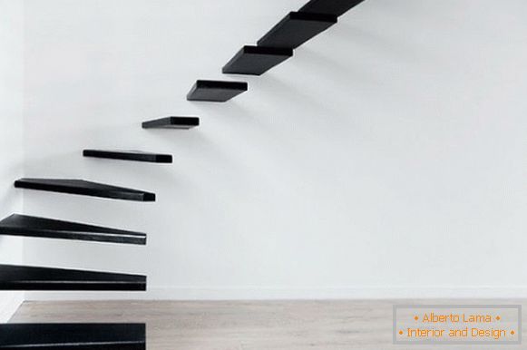 minimalistyczne schody-Ecole