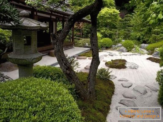 Chiński ogród w duchu Zen
