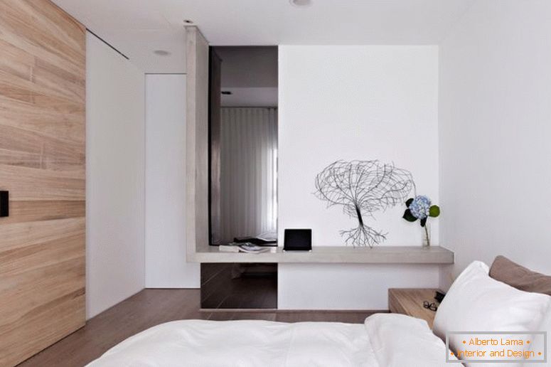 19-biała-drewniano-betonowa sypialnia