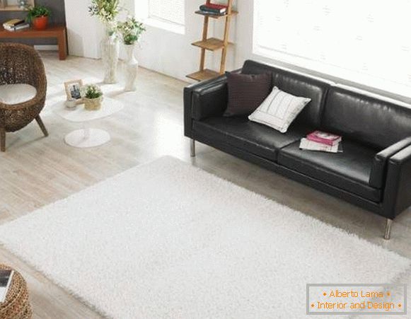 biały puszysty dywan, zdjęcie 17