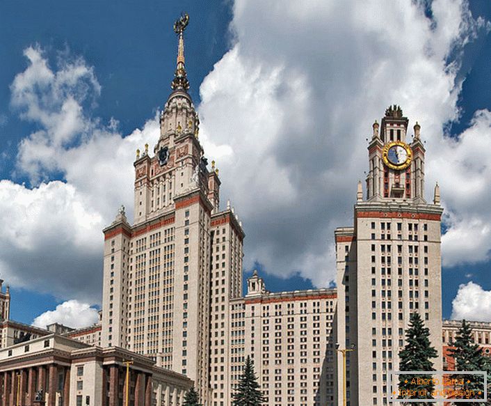 Imperium Stalina stało się odrębnym kierunkiem architektonicznym.