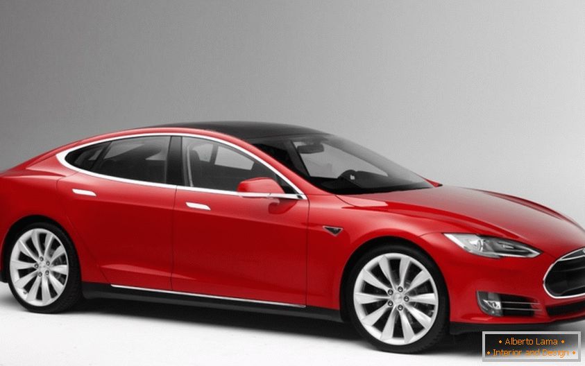 pojazd elektryczny Tesla Model S