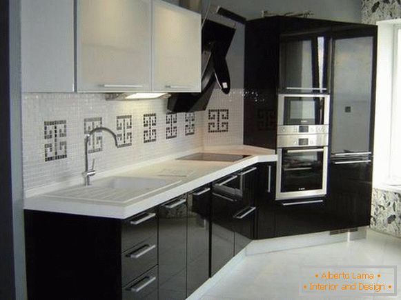 Kuchnia czarno-biała, zdjęcie 18