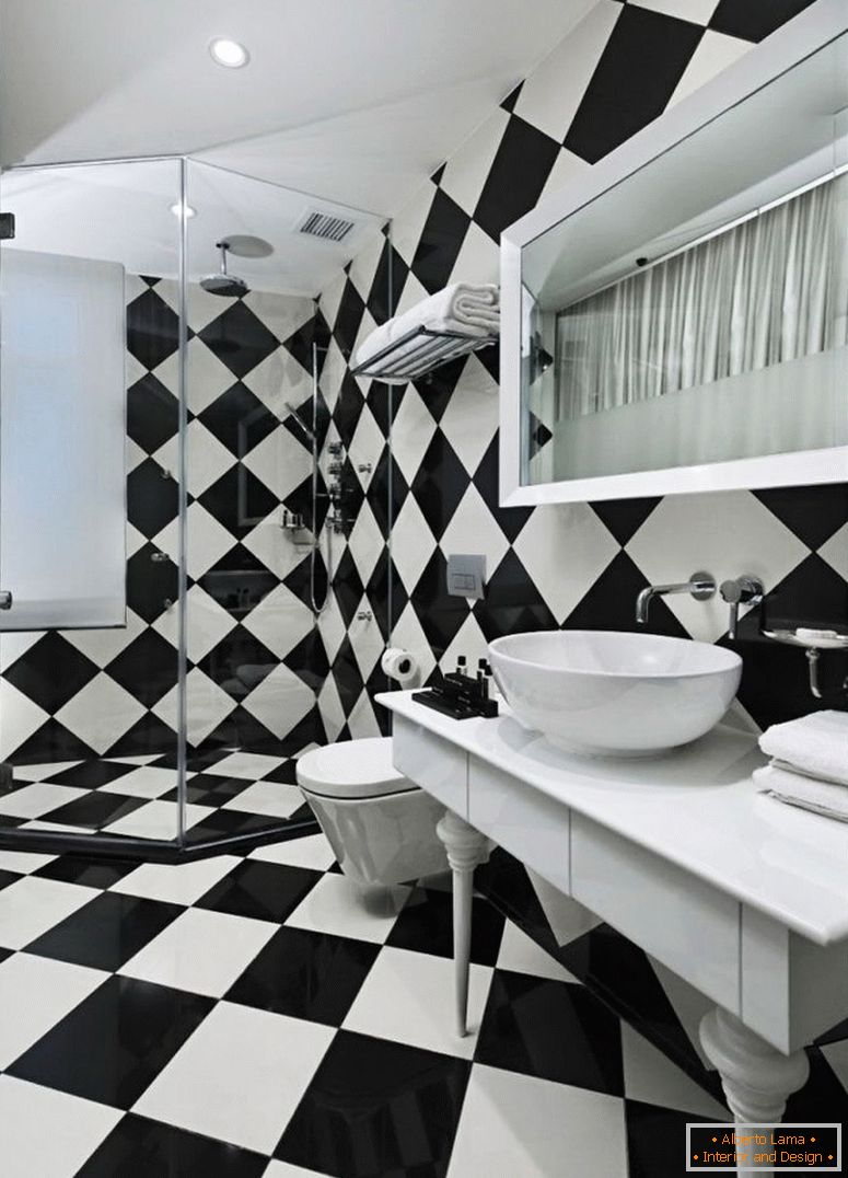Czarno-biały-łazienka-pokój-spektakularny-gra-kontrasty-4
