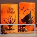 Old Oak and Witch on Candles