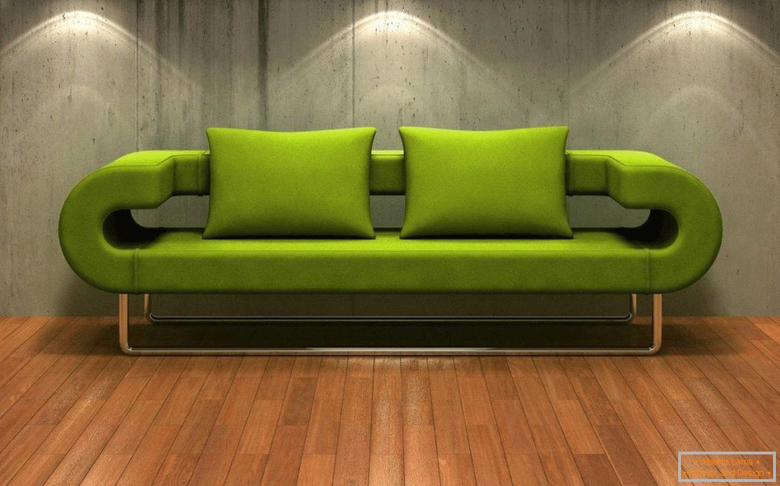 Sofa w stylu eko
