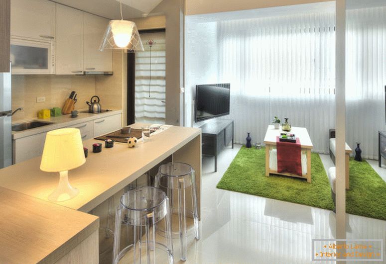 design-wnętrze-apartamenty typu studio-32-sq-mb
