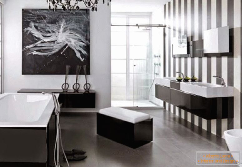 modern-łazienka-projekt wnętrz-black-and-white-sophisticated-look