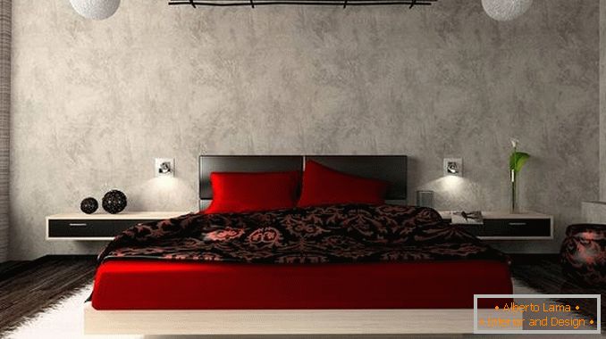 czerwona sypialnia, zdjęcie 10