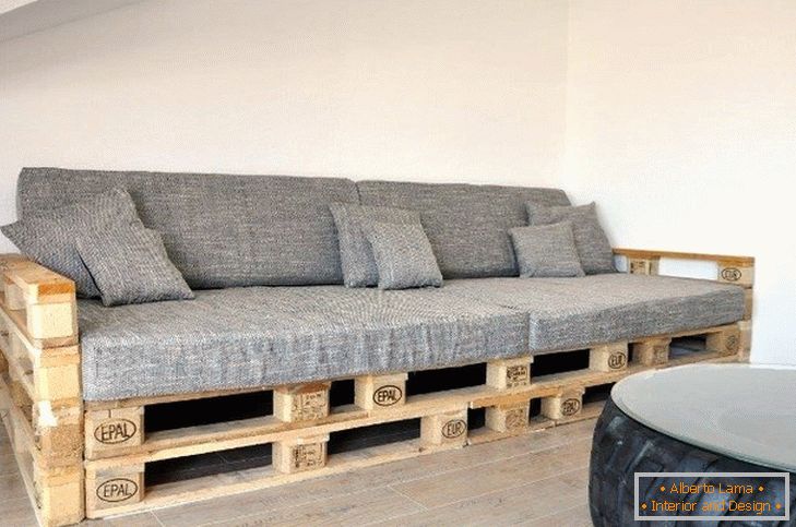 Sofa z palet
