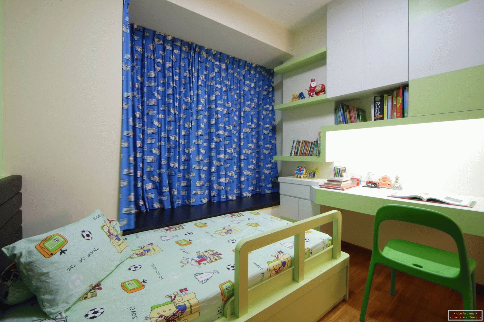Projekt małego pokoju dziecięcego