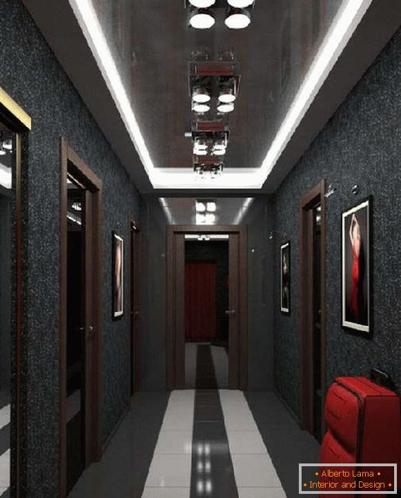 projekt korytarza w nowoczesnym stylu, zdjęcie 39