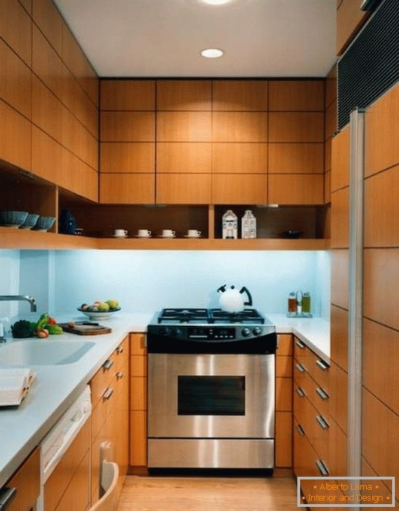 Kuchnia Fotografia 6 m2 w nowoczesnym minimalistycznym stylu
