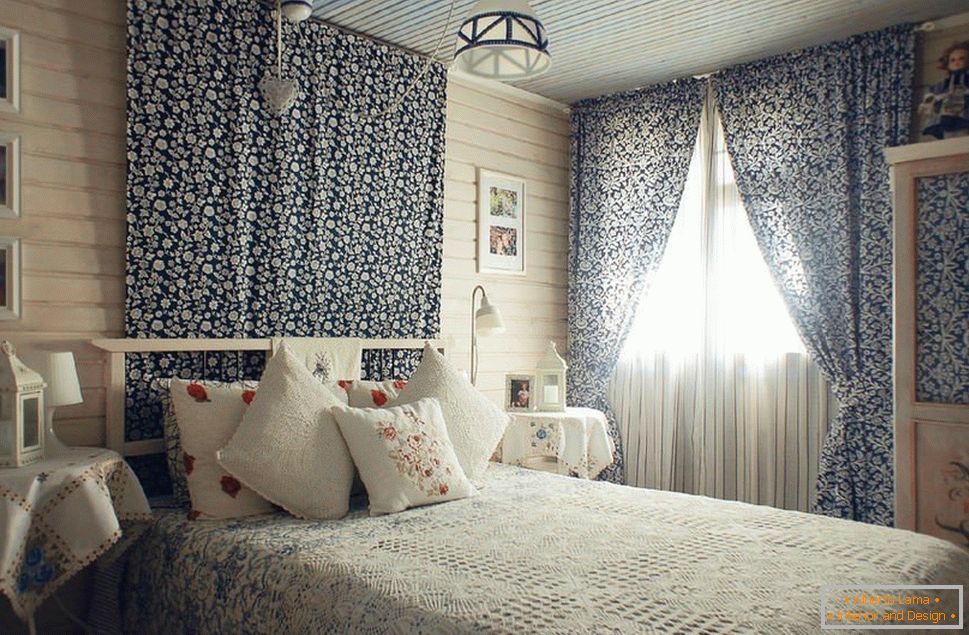 Tekstylna dekoracja sypialni