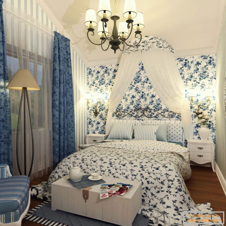 sypialnia w stylu Provence-21