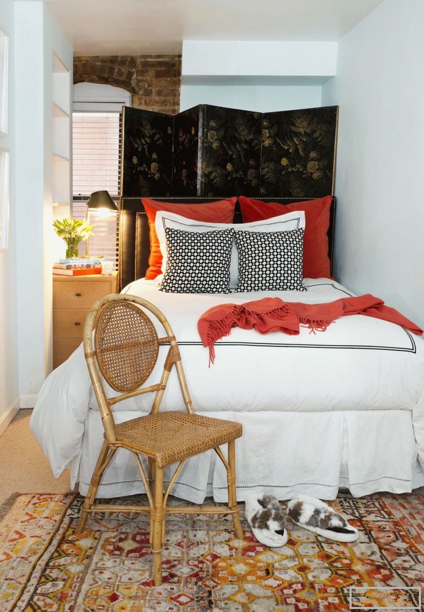 Zastosowanie orientalnego stylu do zaprojektowania małej sypialni