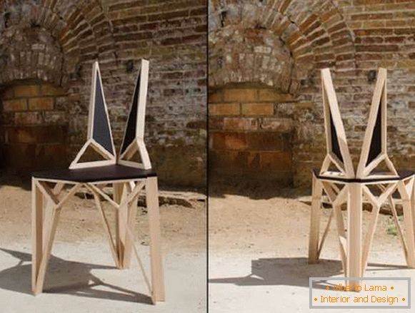 drewniane designerskie krzesła, zdjęcie 34
