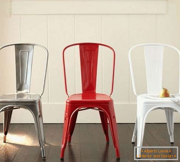 designerskie metalowe krzesła, zdjęcie 42