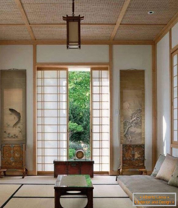 Egzotyczny design wnętrz w etnicznym stylu Japonii
