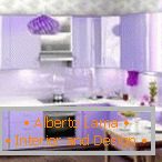 Fioletowy kolor w projektowaniu kuchni