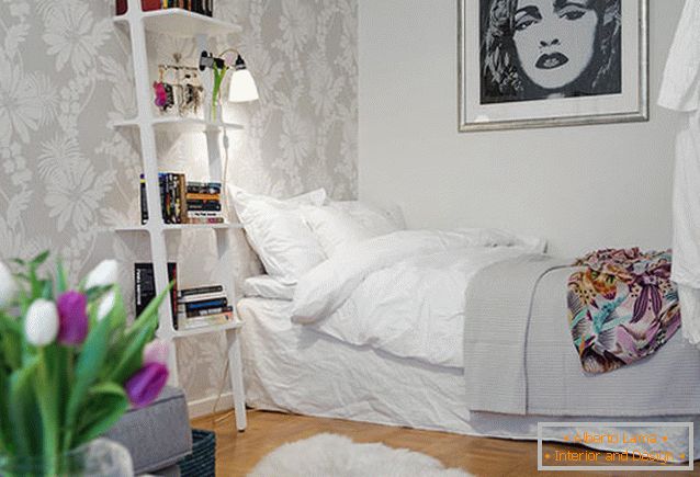 Śpioch w małym mieszkaniu w Göteborgu