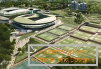 Ogólny plan Wimbledonu od architekta Grimshawa