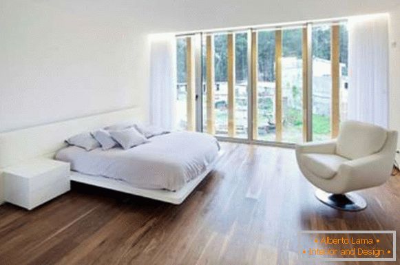 minimalistyczna sypialnia, zdjęcie 61