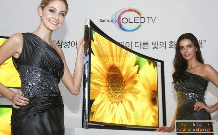 Samsung wprowadził zakrzywiony telewizor OLED