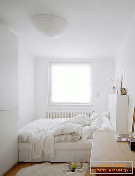 Racjonalny układ sypialni w małym mieszkaniu