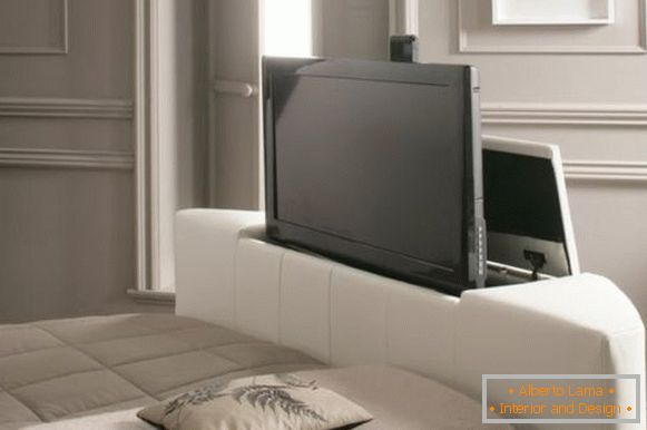 Sofa z wbudowanym telewizorem