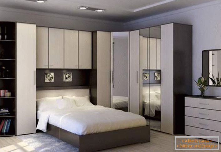 Modułowe meble do sypialni korzystnie łączą funkcjonalność i atrakcyjny wygląd.