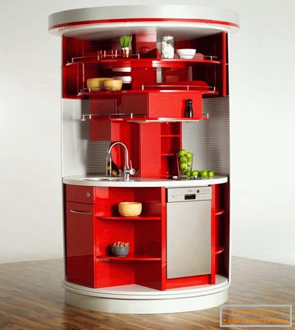 Funkcjonalna szafka kuchenna od Compact Concepts