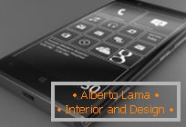 Nokia Lumia 999 Concept autorstwa projektanta Jonasa Dähnerta