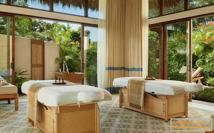 Zaprojektuj pokój do zabiegów spa w luksusowym hotelu Mukul