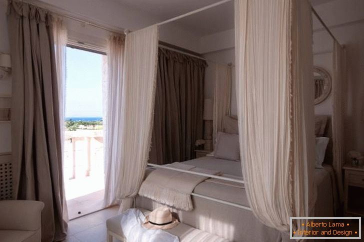 Projekt sypialni w hotelu Borgo Egnazia