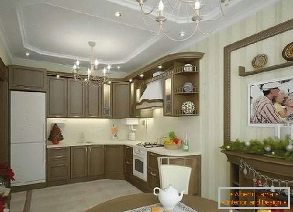Rozmieszczenie kuchni z salonem o powierzchni 20 m², zdjęcie 29