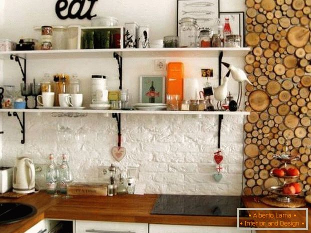 kuchnia salon w nowoczesnym stylu дизайн фото