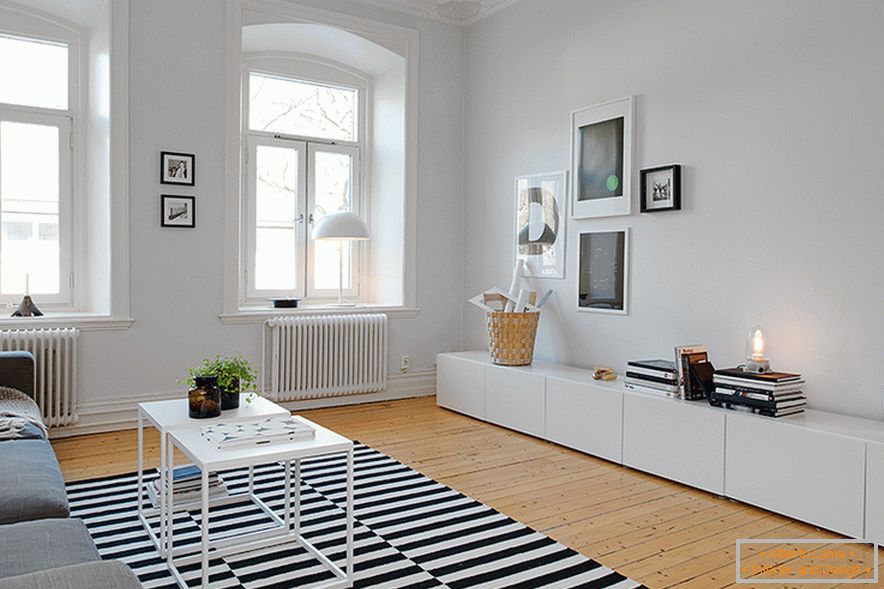 Wnętrze mieszkania w Sztokholmie