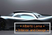 Mercedes SL GTR - samochód koncepcyjny od projektanta Marka Khostlera