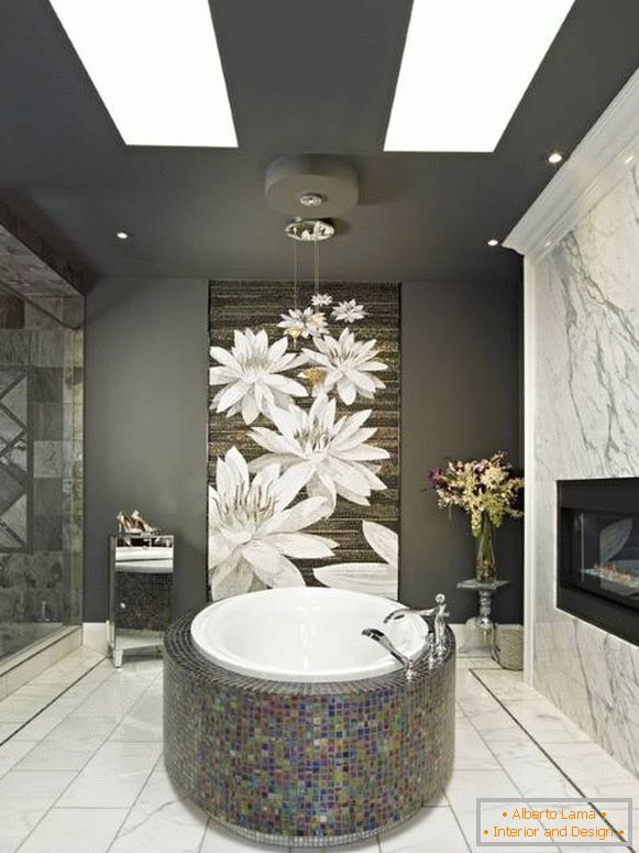 Luksusowa łazienka w stylu chińskim