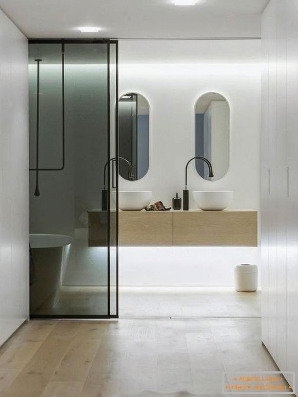 Projekt łazienki w stylu minimalizmu