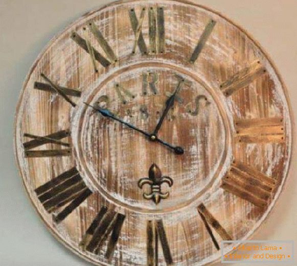 zegar ścienny drewniany, zdjęcie 2
