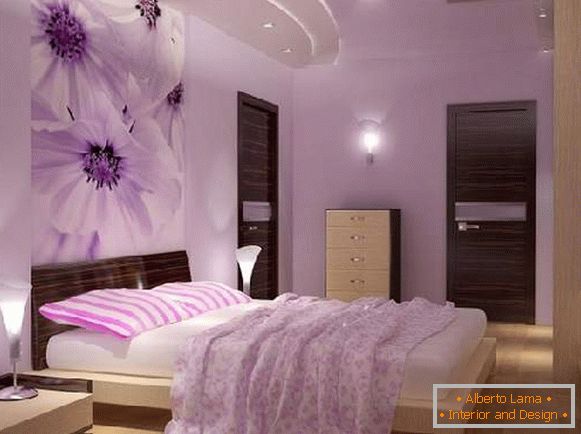 nowoczesne sufity napinane w sypialni zdjęcie, zdjęcie 16