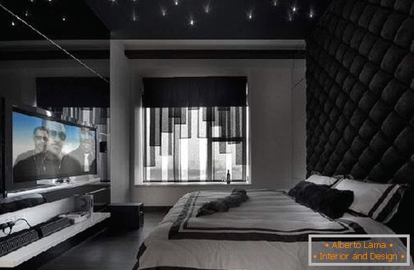 sufity napinane z nadrukiem fotograficznym w sypialni zdjęcie, zdjęcie 49
