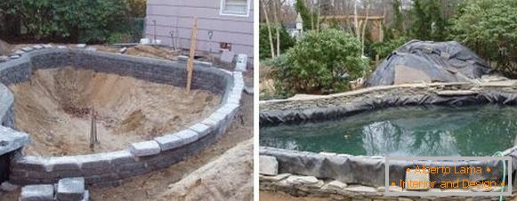 Jak zbudować staw w kraju własnymi rękami - projekty basenów ze zdjęciami