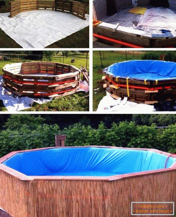 Zaprojektuj basen na letnią rezydencję lub podwórko własnymi rękami