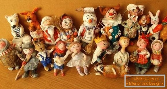 vintage noworoczne zabawki własnymi rękami, zdjęcie 37